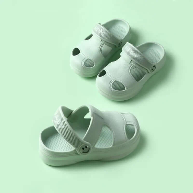 Playful Pastel Clogs
