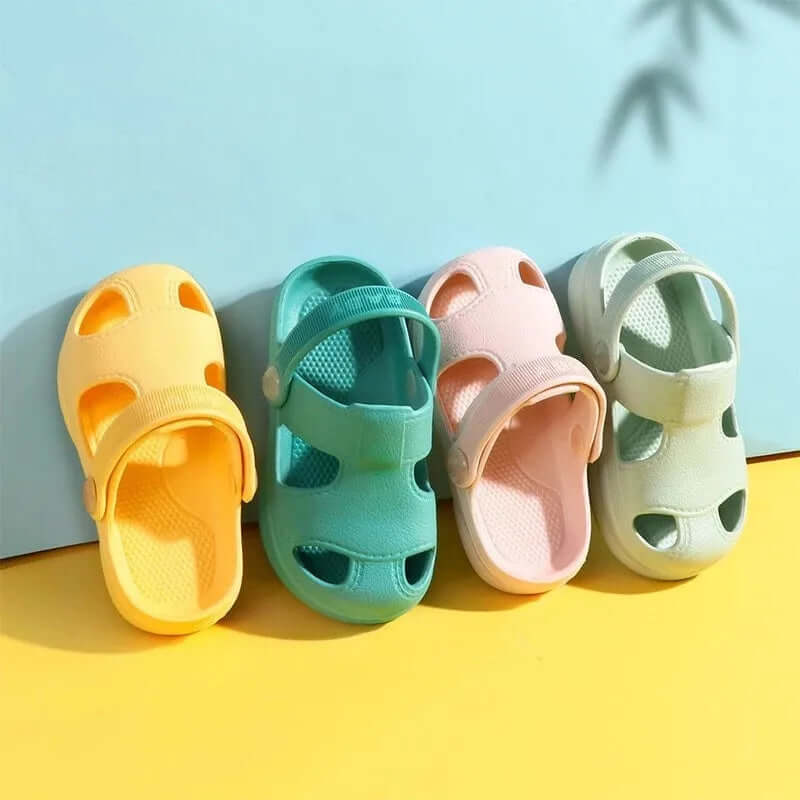 Playful Pastel Clogs