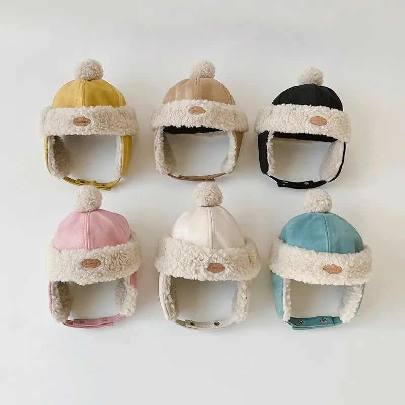 Baby Ear Flap Fleece Hat