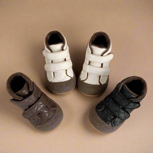Quilted Double Vel Walker Boots