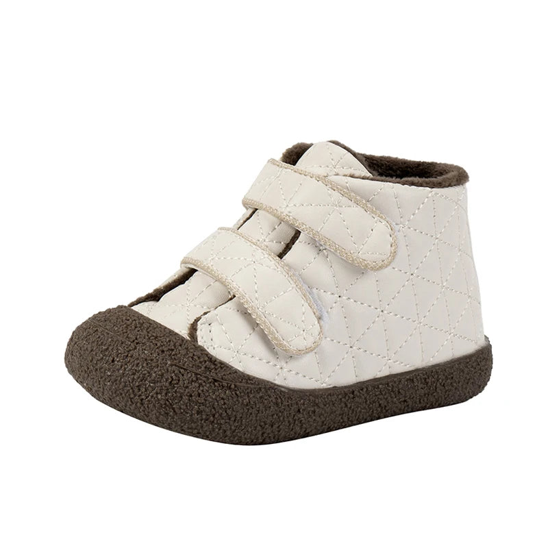 Quilted Double Vel Walker Boots