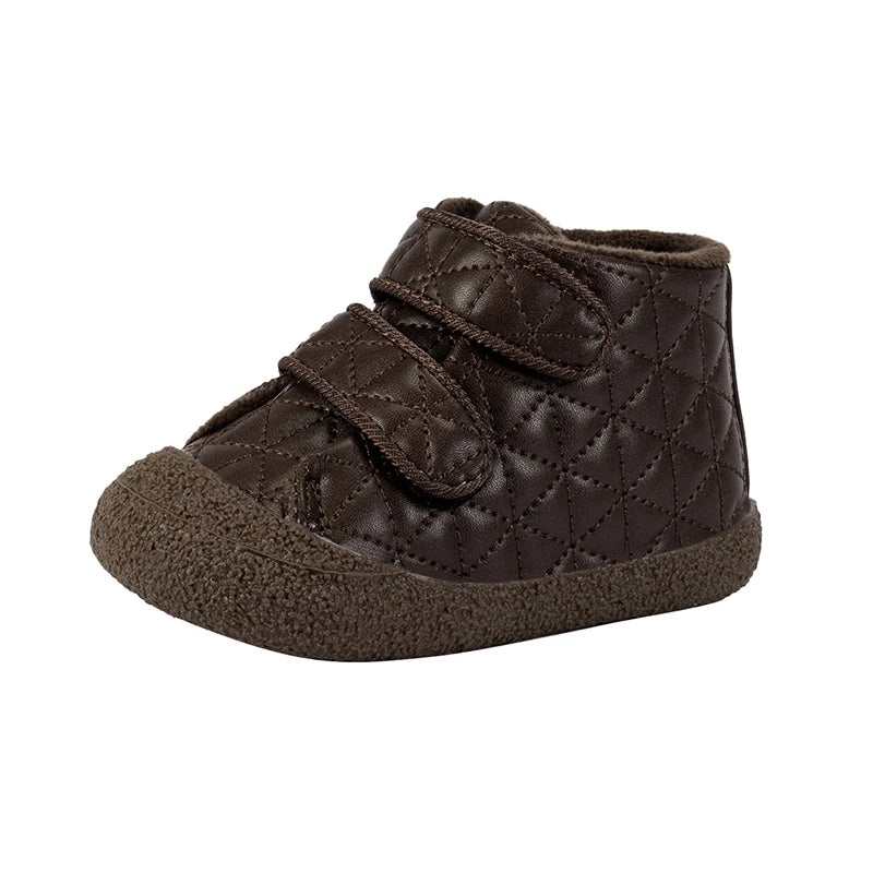 Quilted Double Vel Walker Boots