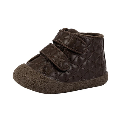 Quilted Double Vel Walker Boots
