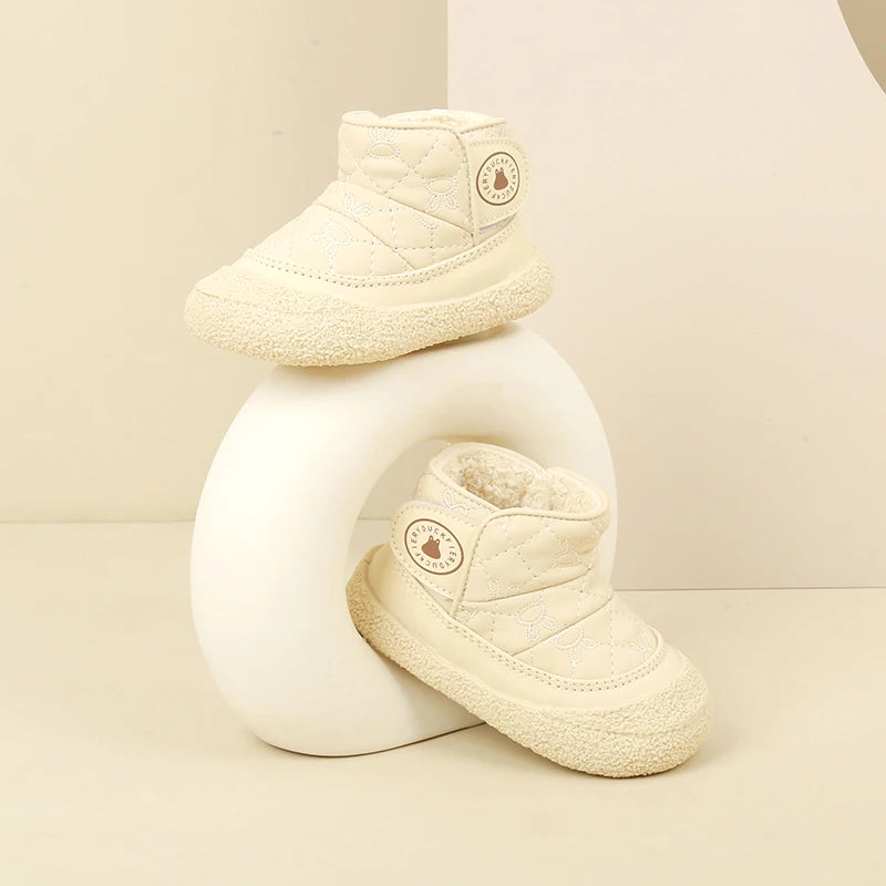 Bunny Embroidery Stitch Walker Boots