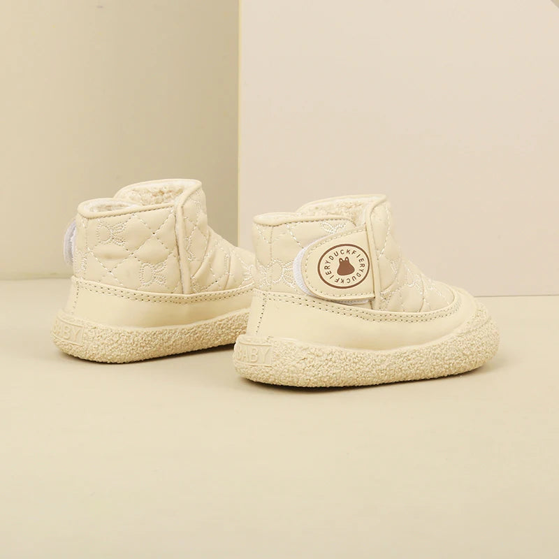 Bunny Embroidery Stitch Walker Boots