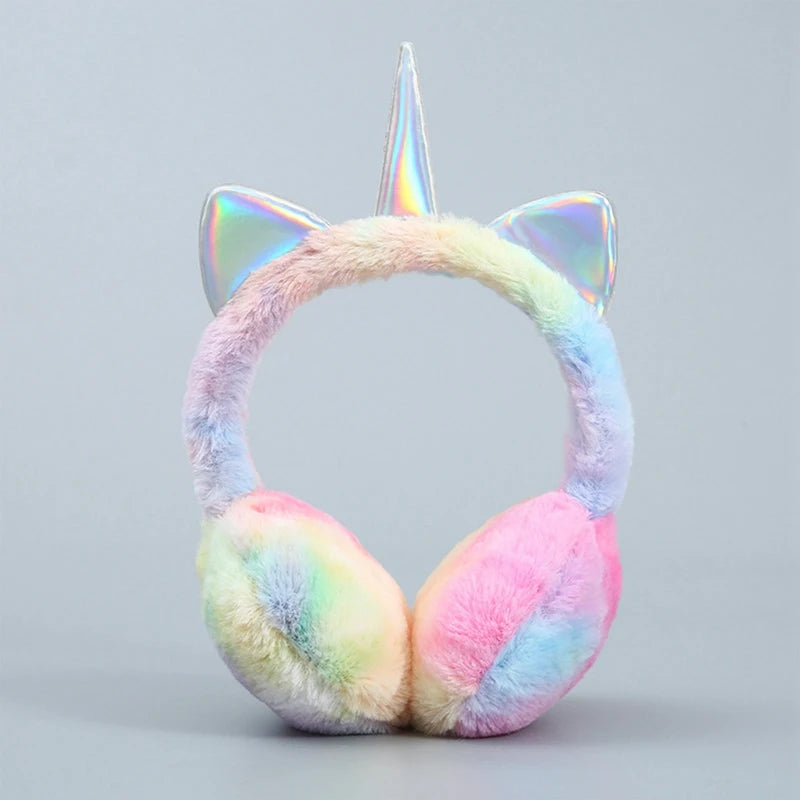 Tie Dye Unicorn Earmuffs