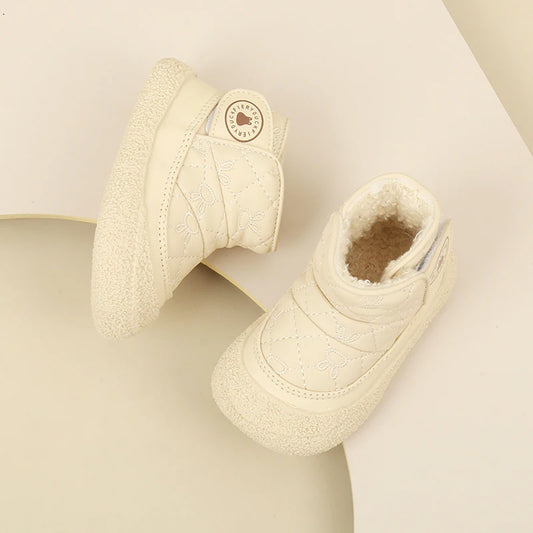 Bunny Embroidery Stitch Walker Boots