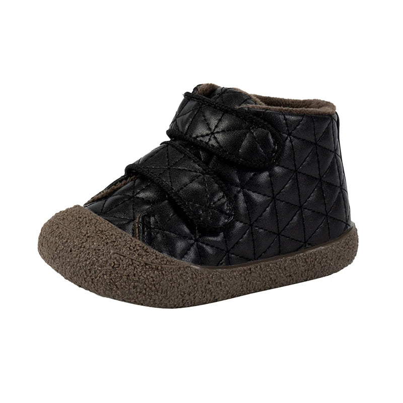 Quilted Double Vel Walker Boots