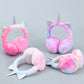 Tie Dye Unicorn Earmuffs
