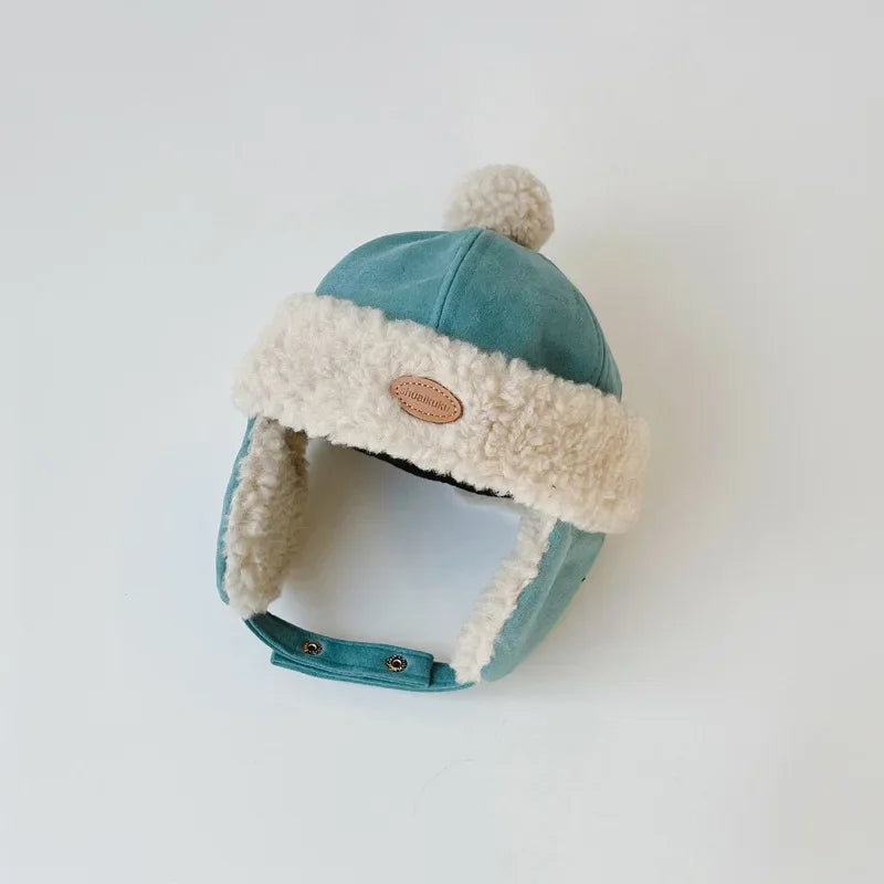 Baby Ear Flap Fleece Hat