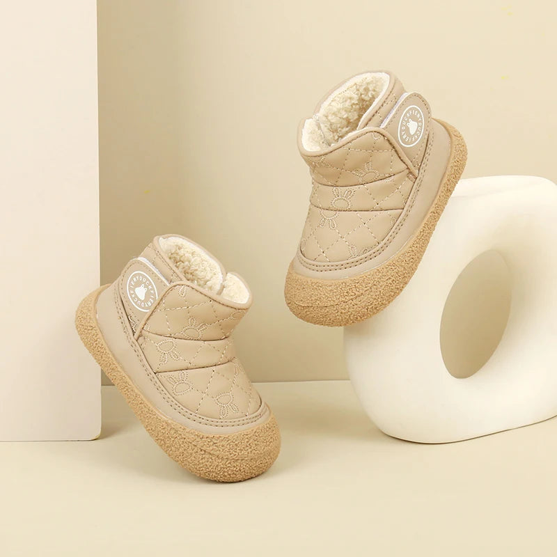 Bunny Embroidery Stitch Walker Boots