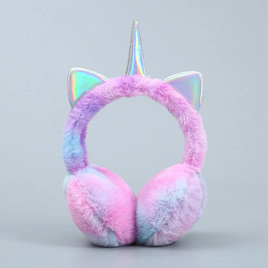 Tie Dye Unicorn Earmuffs