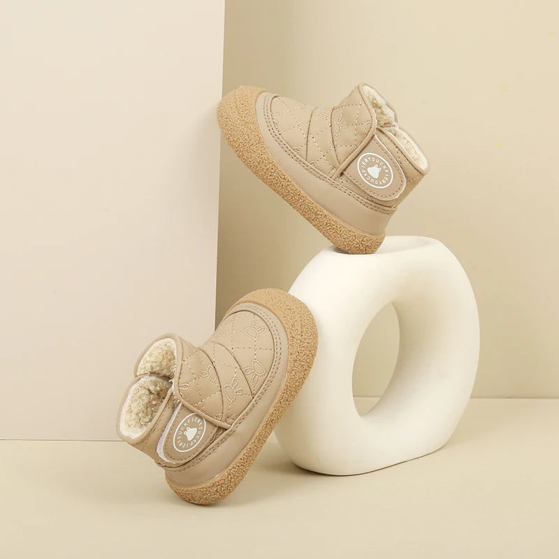 Bunny Embroidery Stitch Walker Boots
