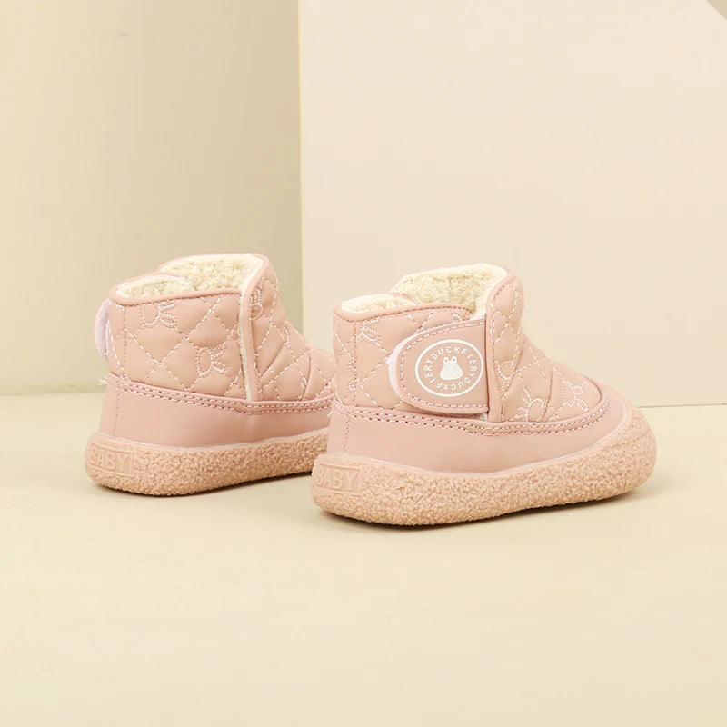 Bunny Embroidery Stitch Walker Boots