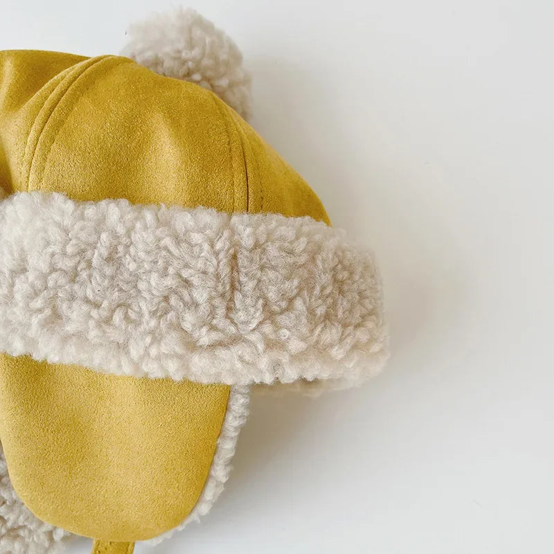 Baby Ear Flap Fleece Hat