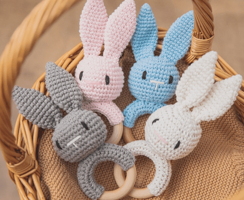 Crochet Baby Rattle