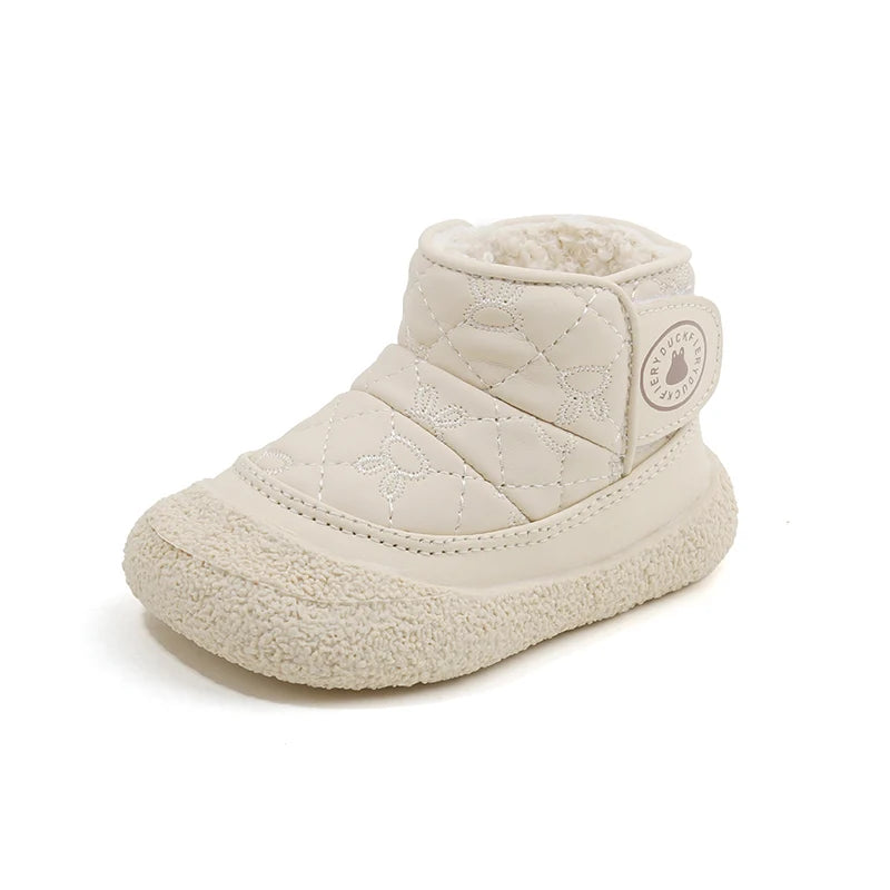 Bunny Embroidery Stitch Walker Boots