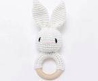 Crochet Baby Rattle - Shoe Loops