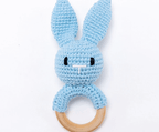 Crochet Baby Rattle - Shoe Loops
