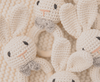 Crochet Baby Rattle - Shoe Loops