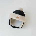 Baby Ear Flap Fleece Hat - Shoe Loops