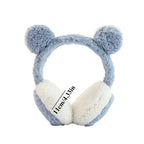Teddy Bear Earmuffs - Shoe Loops