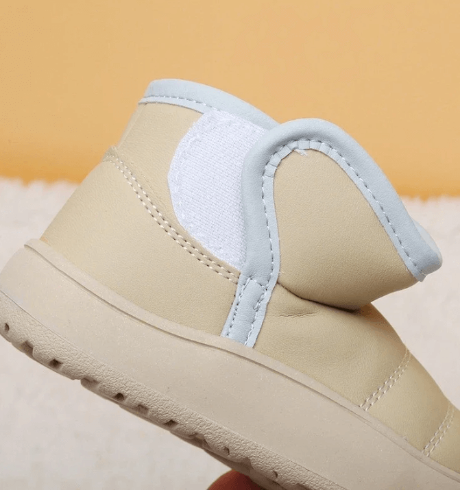 Icicle Lined Plush Boots - Shoe Loops