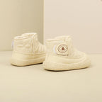 Bunny Embroidery Stitch Walker Boots - Shoe Loops