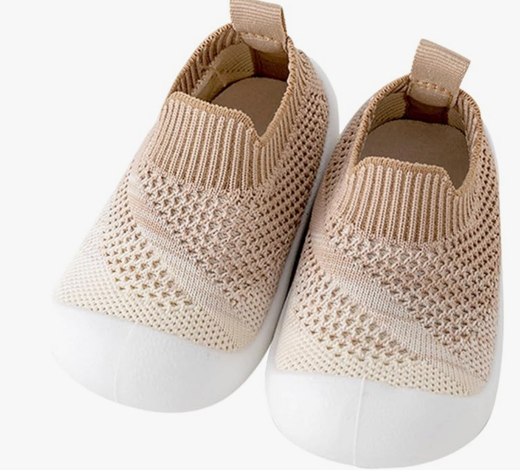 Two Tone Socks With Soles Grey - Shoe Loops