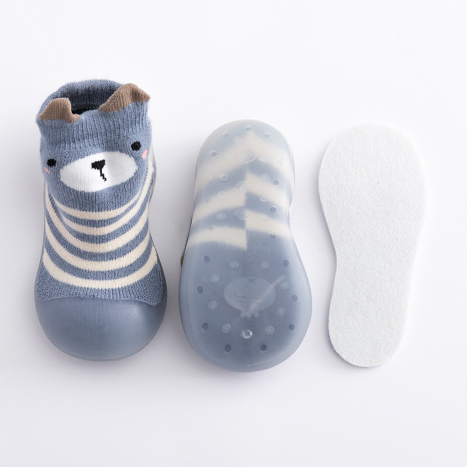 Playful Bear Sock Shoes Pre Walkers - Shoe Loops