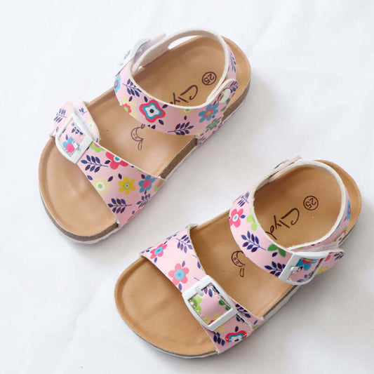 Velcro Footbed Sandals