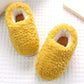 Plush indoor slippers